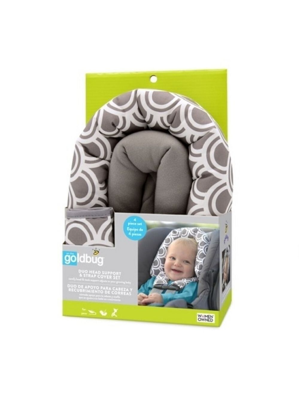 HP. On The Goldbug 2-in-1 Infant Head Support
